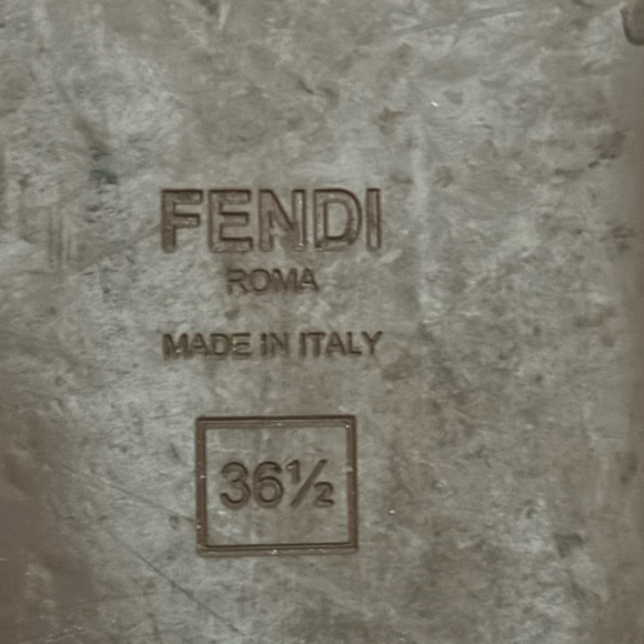 Fendi Roma Designer Slides - Picture 5 of 5